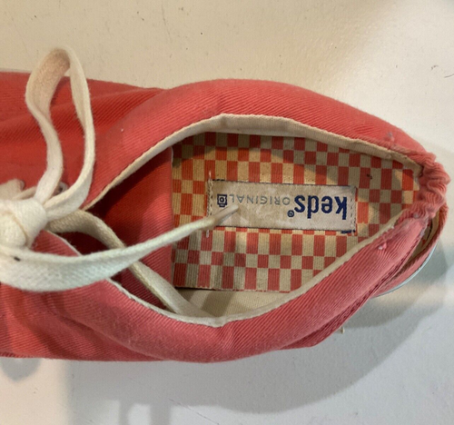 Keds Women's Shoes Size 9 Slingback Coral Washable F11 - Picture 7 of 10