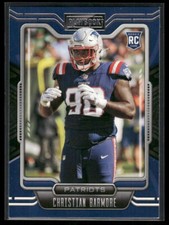 2021 Panini Playbook #158 Christian Barmore