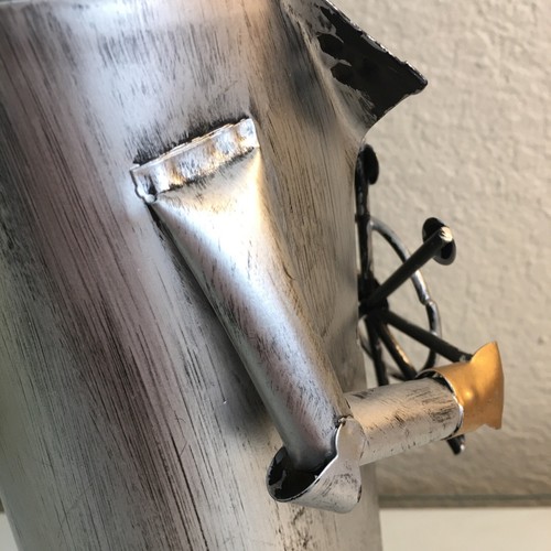 Berkeley Designs Portabottiglie vino caddy capitano vela metallo vino caddy scultura - Foto 6 di 10