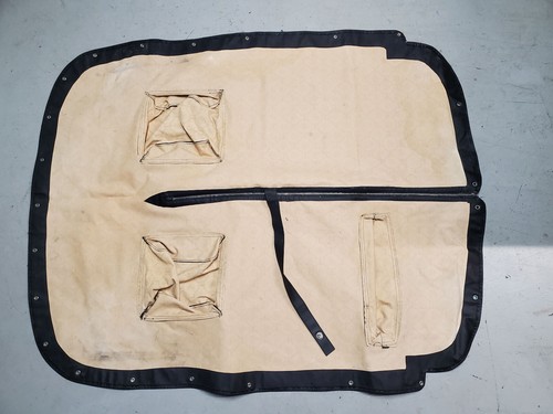 Original OE Triumph TR6 (TR-6) LHD Tonneau Cover, 1969-76, British Everflex Blk - Picture 8 of 11