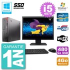 PC Fujitsu Esprimo E520 Bildschirm 19 " i5-4570 RAM 4Go SSD 480Go Graver DVD
