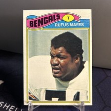1977 Topps Football Rufus Mayes Cincinnati Bengals #28