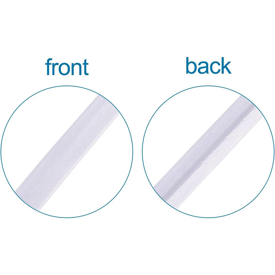 Satin Edge Bias Binding Tape Roll Sewing Trim Ribbon DIY Material Cloth Crafts - Image 4 of 4