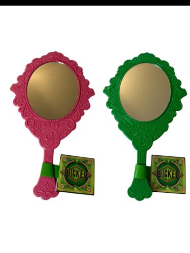 New Wicked Movie Two Sided Mirror Green & Pink - In Hand