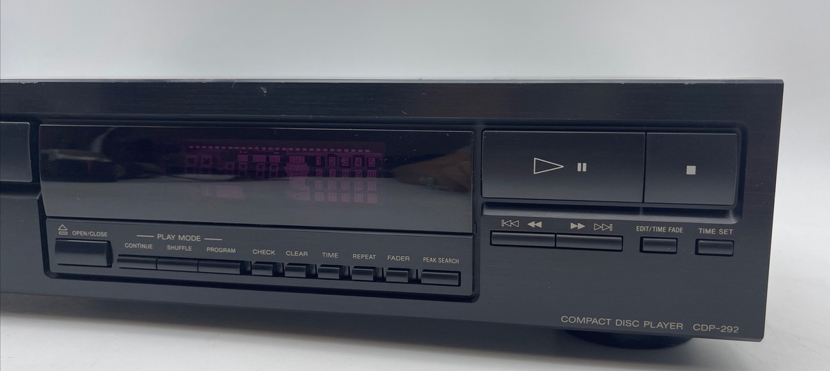 【美品】SONY CDP-570 COMPACT DZ-AT350S D Sony High Precision D/A System Compact Disc Player CDP-292