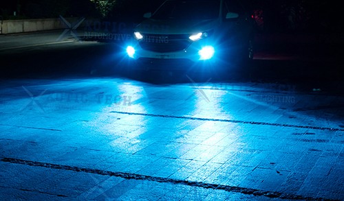 Error Free Ice Blue 9005 LED w/ Decoder for High Beam DRL Light for Lexus Toyota - Picture 12 of 14