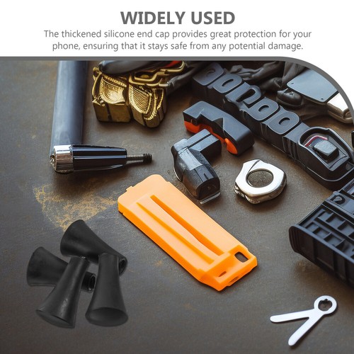 4 Pcs Mobile Phone Holder Glue Motorcycle Accessories Rubber Cap - Photo 8 sur 12