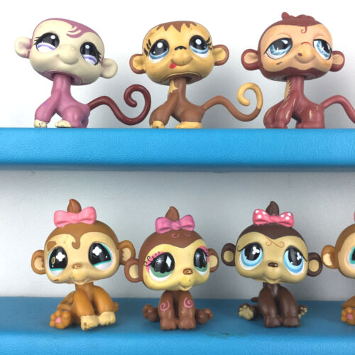 Authentic 13 Littlest Petshop Lot Monkey Ape Chimp Gorilla / LPS Set - Bild 2 von 7