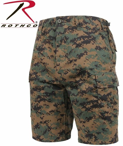 VENTA DE MAYO Ejército Carga BDU Combate Botón Corto Mosca Camuflaje y Rothco Sólido $8OFF - Imagen 68 de 94