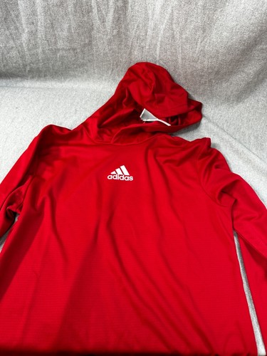 Perfect for Spring! Adidas Stadium Ready Long Sleeve Hoodie XS-3X - Picture 16 of 16