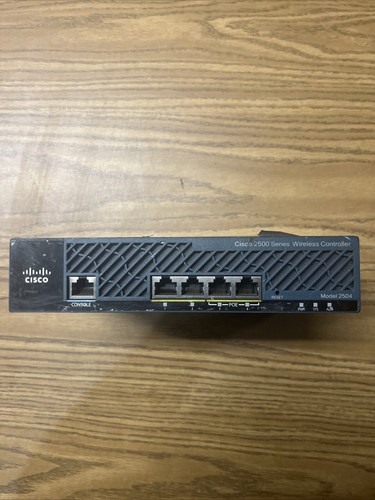 CISCO AIR-CT2504-K9 Wirelss LAN Controller - Picture 1 of 7