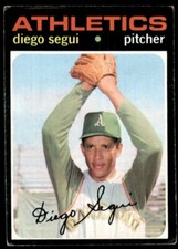 1971 Topps Diego Segui Oakland Athletics #215
