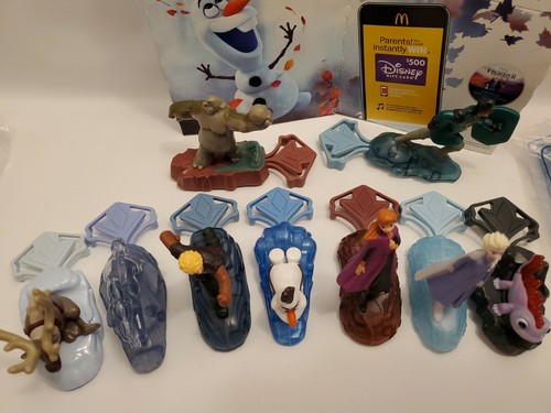 Frozen 2 Disney Pixar McDonald's Happy Meal Spielzeug Komplettset #1-9 plus EXTRAS - Bild 6 von 12