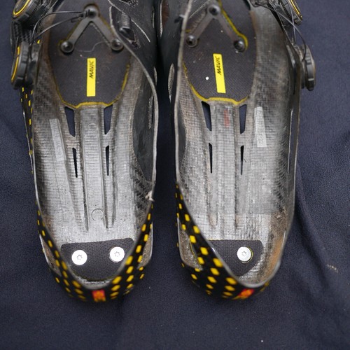 RARE MAVIC Comete Ultimate Carbon Road bike Shoes Pro Team Rider Issue RRP €700 - Picture 4 of 14
