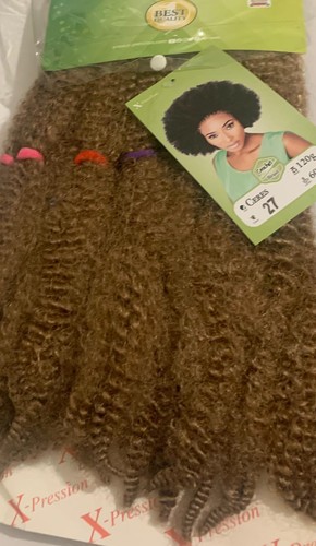 X-pression Ceres Afro kinky Crotchet Braid Hair Extension - Picture 21 of 22