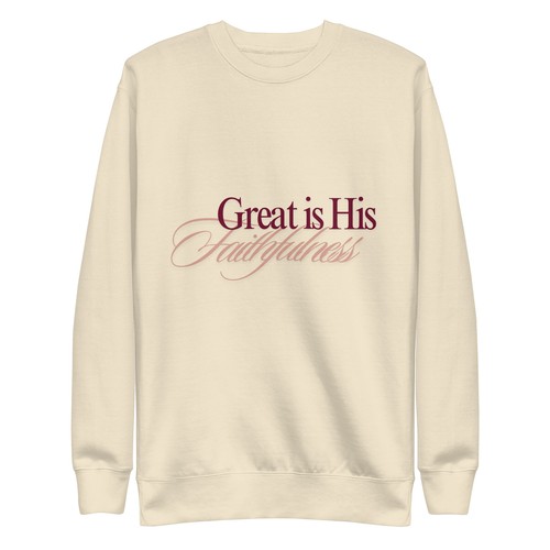 Gottes Treue Premium Sweatshirt - Bild 75 von 89