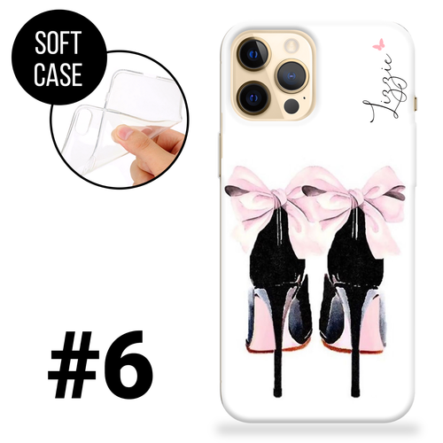 FUNDA DE SILICONA PERSONALIZADA CON NOMBRE INICIAL PARA IPHONE 11 XR 12 13 7 14 - Imagen 21 de 21
