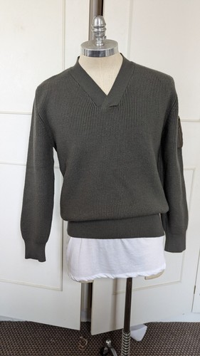 HERVORRAGENDER SELTENER BELSTAFF STRICKPULLOVER HERREN XXXL ARMY GRÜN  - Bild 2 von 14