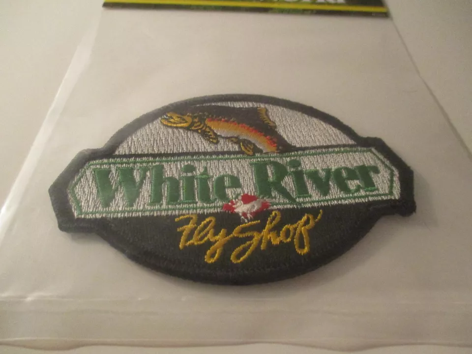 PARCHE DE PESCA BASS PRO SHOPS "1" SELLADO DE FÁBRICA WHITE RIVER + 2 IMANES #302 Foto 4 de 4