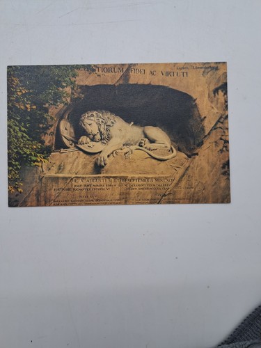 AK Löwendenkmal Luzern Schweiz - Bild 7 von 7