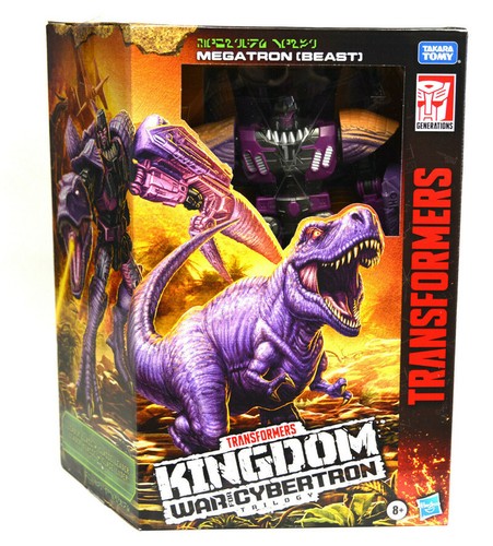 Transformers War for Cybertron: Kingdom Leader Megatron (Beast) WFC-K10 Figures - Picture 9 of 9