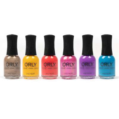 Orly Nail Lacquer - POP! Summer 2022 Collection - Full Set 6 pcs #185 - 190