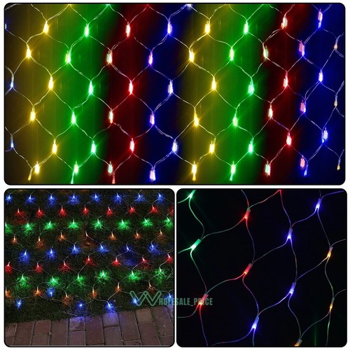 Lampara de red de luces de hadas fiesta de Navidad boda decoración de Navidad - Picture 18 of 32