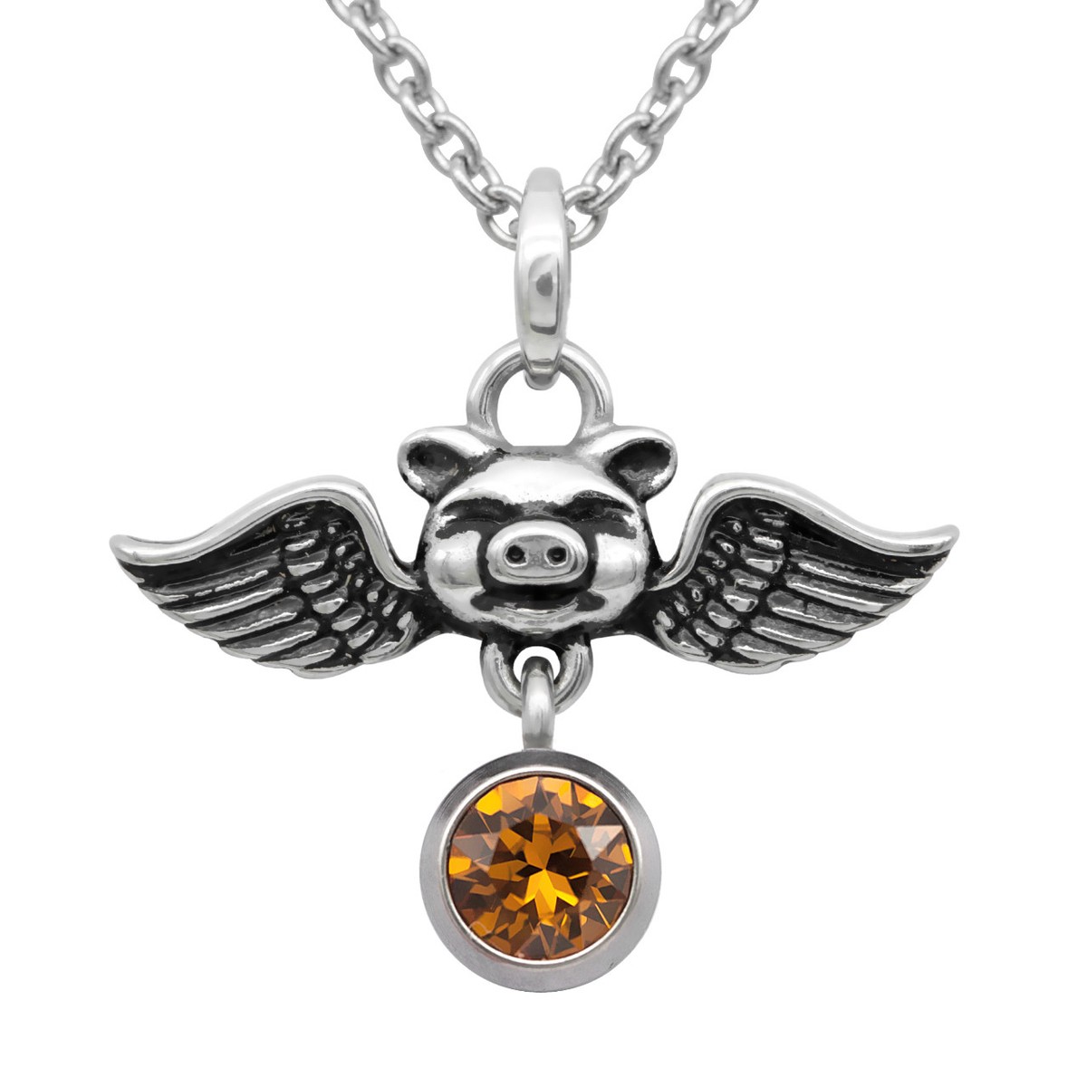 Swarovski pig necklace deals
