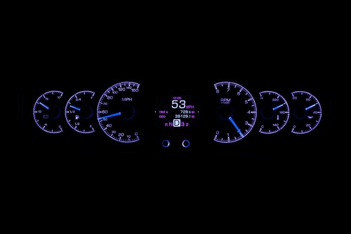 Dakota Digital 78-88 Oldsmobile Cutlass Analog Gauge System Silver HDX-78O-CUT-S - Picture 18 of 20