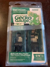 PacTool- Gecko Gauge SA903- for 5/16 Fiber Cement Siding - New, damaged package