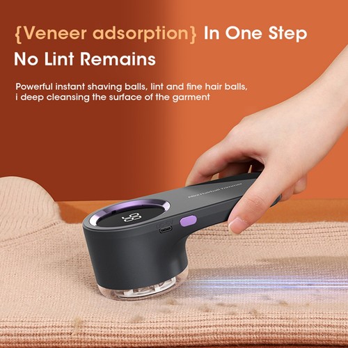 Electric Lint Remover Rechargeable Bobble Fabric Shaver for Clothes Clothing NEW - Picture 4 of 7