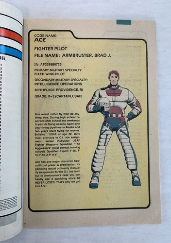 G.I. Joe Order of Battle 1 Excellent Condition - Picture 3 of 8