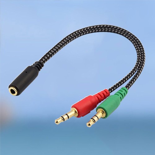 Pc Audio Adapter Audio Adapter Pc Headset Adapter Headset Adapter - 第 2/12 張圖片