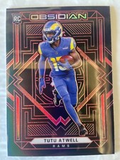 2021 Obsidian Tutu Atwell Red Variation Rookie SSP #10/10 - Los Angeles Rams RC