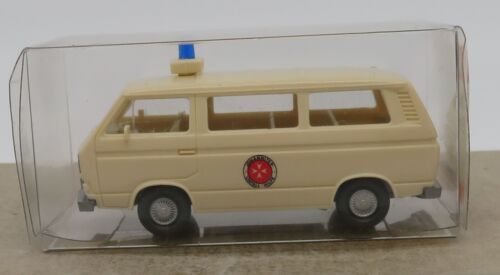 WIKING Ho 1/87 VW Kombi Giardinetta Transporter T3 Johanniter Einsatzwag # - Foto 7 di 7