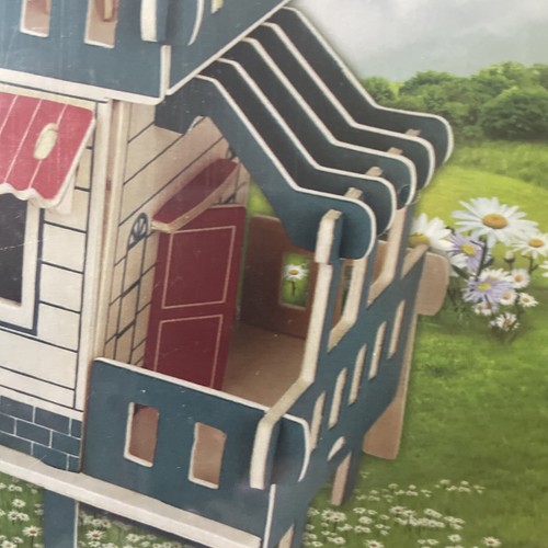 Sea Land Woodcraft Construction Kit 3D Rural House Wood Furniture Puzzle(BA) - Picture 6 of 7