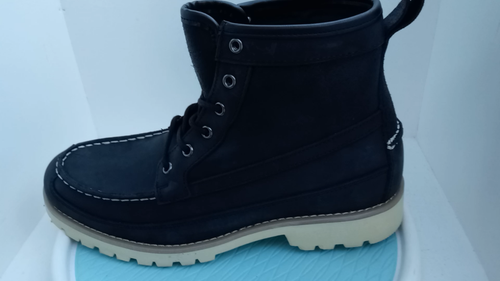 AMERICAN EAGLE OUTFITTERS HERREN MITTELTOP LEDER SCHWARZ STIEFEL GRÖSSE: 11 - Video 1 von 1