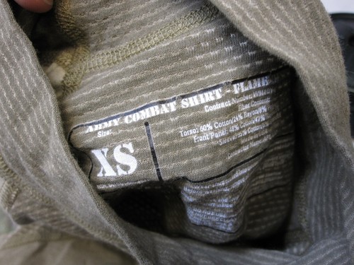 USGI ARMY OCP MULTICAM COMBAT SHIRT FR LONG SLEEVE FIRE RESISTANT CAMO SHIRTS - Picture 10 of 13