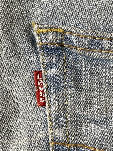 Levi’s 502 Boys Size 14R W27/L29 Regular Taper Denim Jeans Light Wash Light Blue - Picture 16 of 16