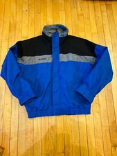 VTG Men's M  Columbia Bugaboo Authentic Issue Full Zip Blue Shell Jacket
