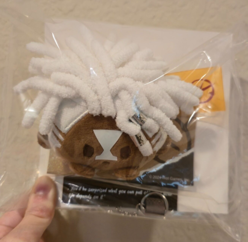 HOT LOL Jinx Vi Caitlyn Warwick Ekko Heimer plush charm badge league of legends - Picture 8 of 12