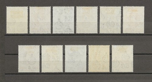 SWASILAND 1938/54 SG 28/38a postfrisch - Bild 2 von 2