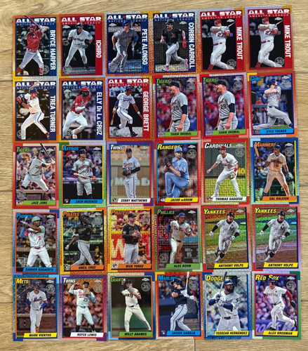 2025 Topps Series 2 *75-Card LOT* Silver Pack Mojo ONLY - Rookies & Superstars!! - Imagen 3 de 4