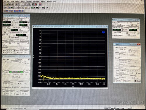 Audio Precision 2322 Analizator audio AudioAnalyzer THD +N -113dB W&F 1JGar USB - Zdjęcie 3 z 23