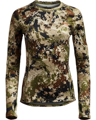 Sitka Gear Damen Langarmshirt Core Midweight Langarm Rundhals Shirts Damen NEU
