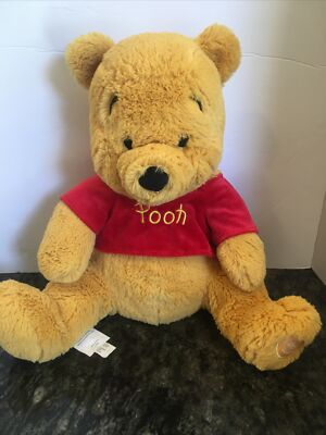 Winnie The Pooh Bear Plush Toy Licensed Disney Soft Toy Great Condition 12