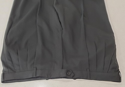 Suit by "Vito Rufolo", wool, black, double breasted, made in Italy, EUC - Picture 18 of 24