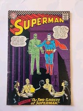 Superman #186 "The Two Ghosts Of Superman!"  May 1966 DC Comics (S16)