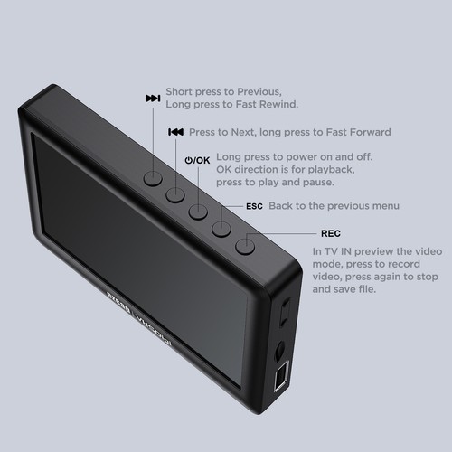 ezcap180 AV enregistreur vidéo boîte de capture audio vers convertisseur numérique I3Z5 - Photo 10/11