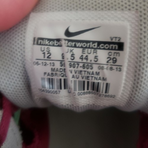 Womens Lunarglide 5 Running Sneaker Size 12  Rasberry Leopard Print - Picture 6 of 6